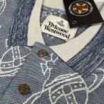 Vivienne Westwood Classic Orb Polo in Multi - Blue/wind chime