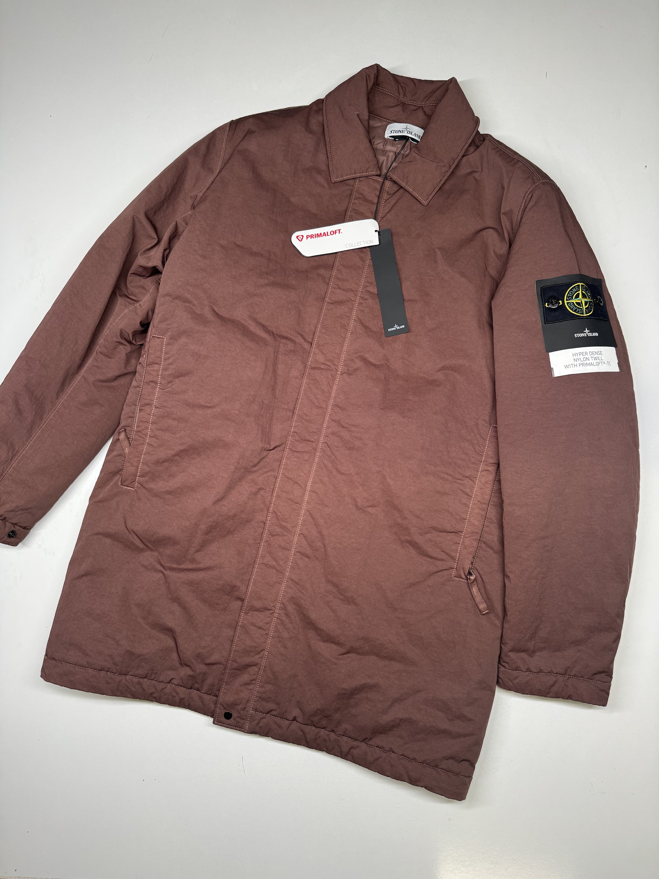 STONE ISLAND 44346 HYPER DENSE NYLON TWILL WITH PRIMALOFT