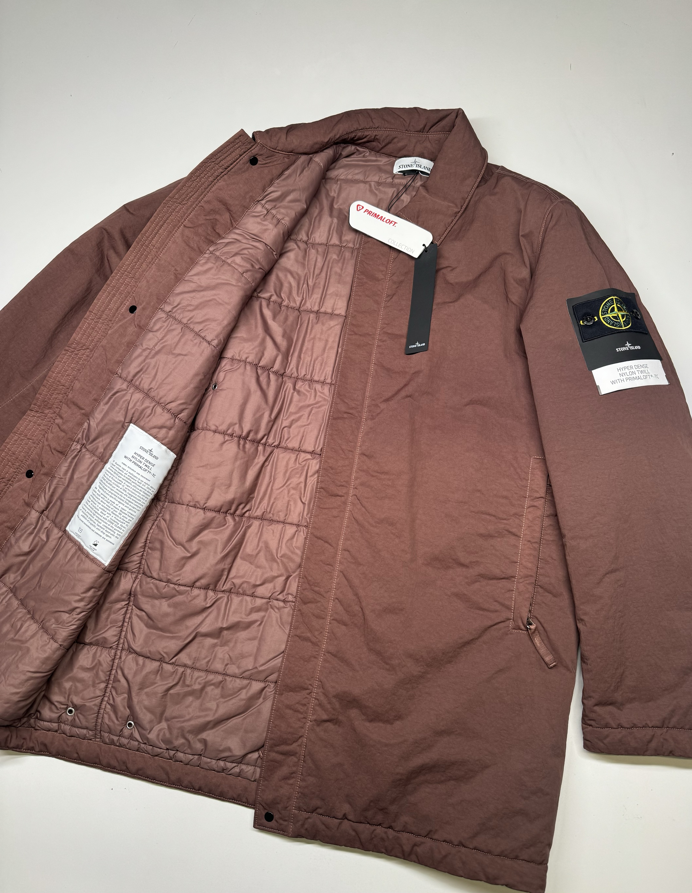 STONE ISLAND 44346 HYPER DENSE NYLON TWILL WITH PRIMALOFT