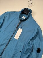 CP Company 110A Taylon - L zip overshirt in Petrol Blue - Image 3