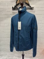 CP Company 110A Taylon - L zip overshirt in Petrol Blue - Image 6