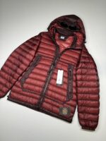 CP COMPANY D.D Shell Goggle Jacket in ketchup red