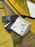 Cp Company 162A Gore-Tex Infinium Windstopper Lens long Jacket in nugget gold - Image 4