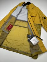 Cp Company 162A Gore-Tex Infinium Windstopper Lens long Jacket in nugget gold - Image 6