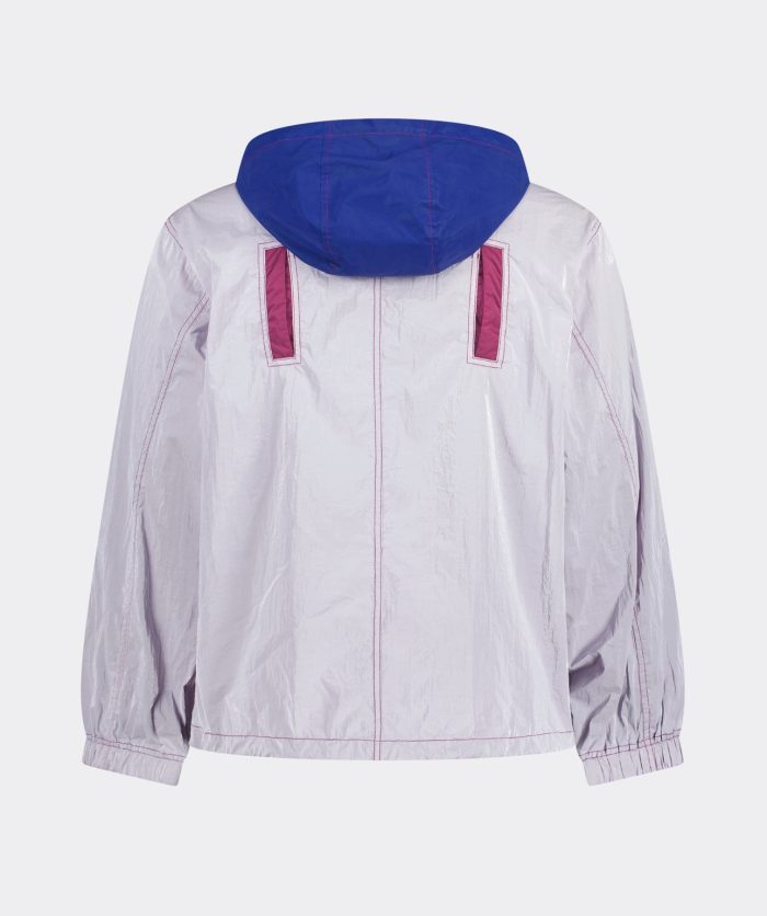 432X1 STONE ISLAND MARINA_RIP STOP PRISMATICO LIGHT PURPLE JACKET - Image 13