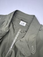 C.P. COMPANY 240A NYCRA BLAZER JACKET IN GREEN. - Image 12
