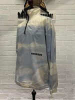 STONE ISLAND 11492 LIGHT REACTING ‘LUCE’ PRINT TECHNIQUE BLUE HALF ZIPPER OVERSHIRT 

Large / p2p 25.5” - Image 4