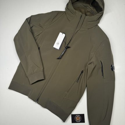 CP Company C.P. Shell-R fleece lined Jacket in green