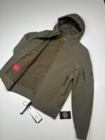 CP Company C.P. Shell-R fleece lined Jacket in green - Image 2