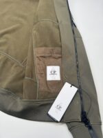 CP Company C.P. Shell-R fleece lined Jacket in green - Image 10