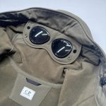 CP Company C.P. Shell-R fleece lined Jacket in Dk Green