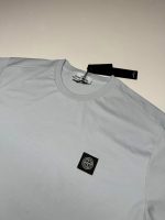 Stone Island 24113 Short sleeve T-Shirt mercerised cotton jersey  - sky blue - Image 3