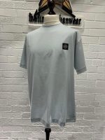 Stone Island 24113 Short sleeve T-Shirt mercerised cotton jersey  - sky blue - Image 7