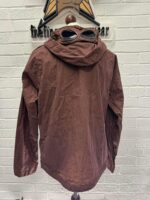 C.P. COMPANY 50 FILI GUM GOGGLE JACKET IN ROUGE - Image 4