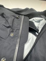 Cp Company 162A Gore-Tex Infinium Windstopper Lens long Jacket in Black - Image 4