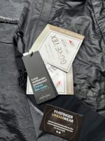 Cp Company 162A Gore-Tex Infinium Windstopper Lens long Jacket in Black - Image 5