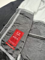 Cp Company 162A Gore-Tex Infinium Windstopper Lens long Jacket in Black - Image 6
