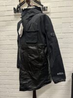 Cp Company 162A Gore-Tex Infinium Windstopper Lens long Jacket in Black - Image 11