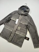 C.P. COMPANY 200A METROPOLIS SERIES CO-TED HOODED JACKET IN MOSS - Image 4