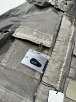 C.P. COMPANY 200A METROPOLIS SERIES CO-TED HOODED JACKET IN MOSS - Image 6