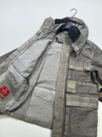 C.P. COMPANY 200A METROPOLIS SERIES CO-TED HOODED JACKET IN MOSS - Image 9