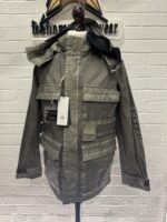 C.P. COMPANY 200A METROPOLIS SERIES CO-TED HOODED JACKET IN MOSS - Image 10
