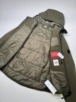 C.P. COMPANY Pro-Tek Hooded Primaloft Padded Jacket in Green - Image 3