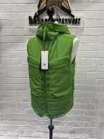 C.P. COMPANY SHELL-R MIXED GOGGLE VEST IN CLASSIC GREEN. - Image 10
