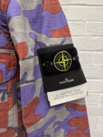 Stone Island Q02E1 S.I. HERITAGE CAMO RIPSTOP NYLON WATRO BRICK RED HOODED JACKET. Large / 23” P2P - Image 7
