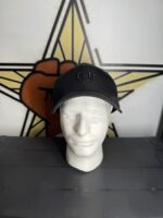 CP COMPANY CHROME GOGGLE CAP IN BLACK.

Size Large