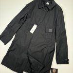 Cp Company 175A Metropolis memri Long Jacket in Black