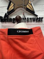 CP COMPANY DIAGONAL RAISED FLEECE HOODED SWEATSHIRT IN CORAL Large / p2p 23” - Image 7