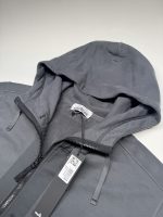 Stone Island 60477 Full-zipper hooded sweatshirt in brushed cotton fleece - Grey -XXL / 26.5” P2P - Image 2