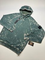STONE ISLAND 61338 COTTON FLEECE + OFF-DYE OVD TREATMENT HOODED SWEATSHIRT. 

Size. Large 23.5”” p2p