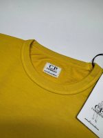 C.P COMPANY UNDERSIXTEEN CREWNECK LIGHT FLEECE SWEATSHIRT-YELLOW - Image 2