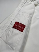 CP Company C.P. Shell-R fleece lined Jacket in White - Image 2