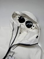 CP Company C.P. Shell-R fleece lined Jacket in White - Image 6
