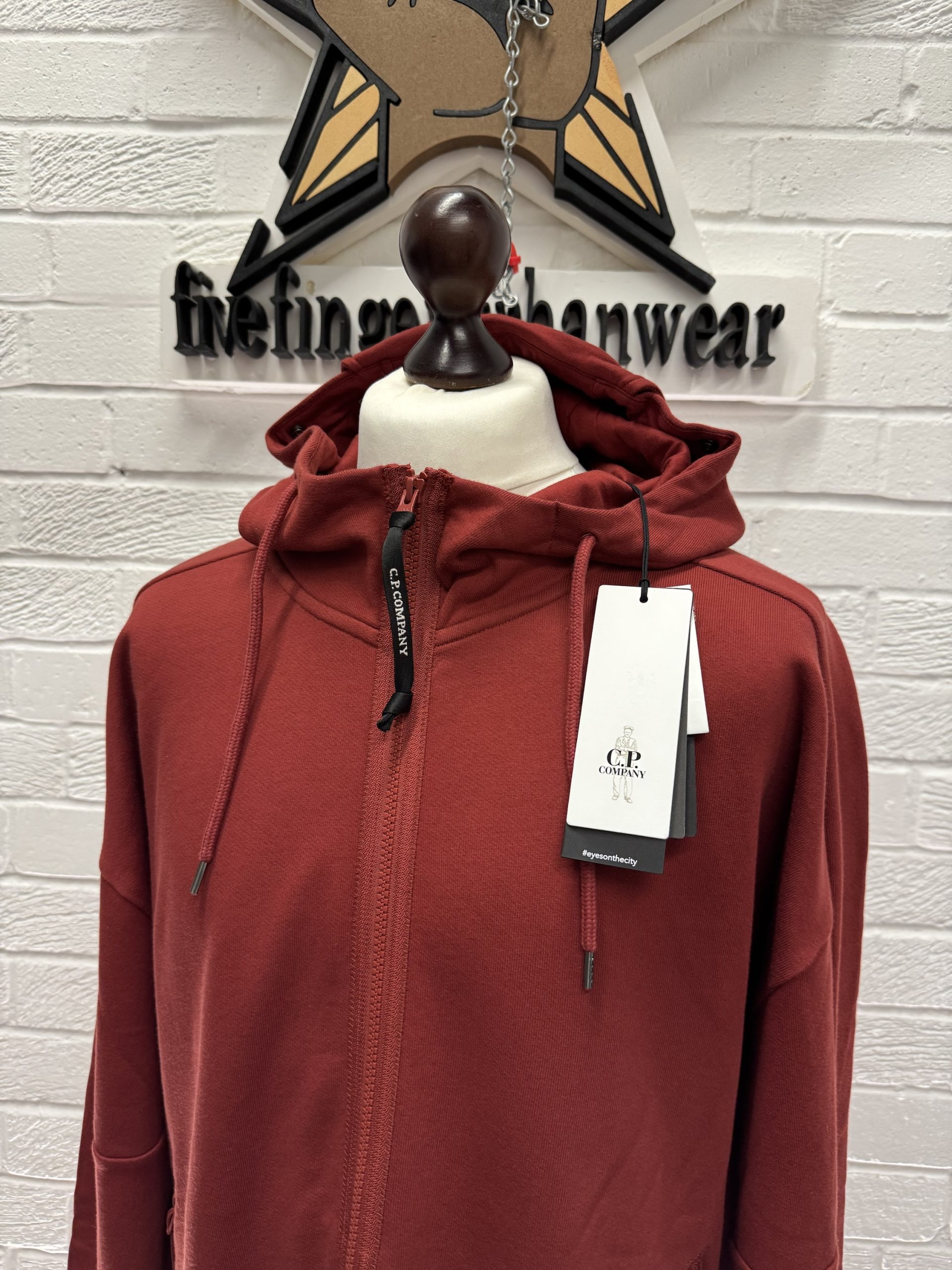 CP Company Diagonal Raised Fleece Goggle Hoodie XXXL. / P2P 26