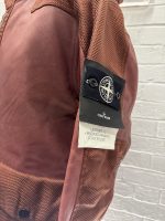 Stone Island LEATHER-TC MODIFIED PANAMA 6/3 HT NYLON hooded Leather Jacket -   Large / 24.5” P2P - Image 14