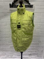STONE ISLAND G0123 MEMBRANA VEST IN LIGHT GREEN 

Large / P2P 23” - Image 3
