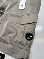 SS25 CP Company Stretch Sateen Cargo Shorts in Stone -Size 54 / XXL / w38” - Image 2