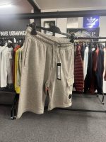 SS25 - CP Company Light Fleece Cargo Lens Shorts - Grey - Image 3