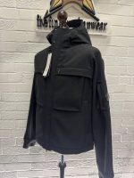 CP Company 152A  C.P. Shell-R Hooded Jacket in Black  - Size 50 / Large / p2p 22” - Image 2