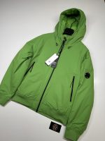 C.P. COMPANY 173A Pro-Tek Hooded Primaloft Padded Jacket in classic green.