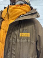 CP Company 104A Goretex Infinium Mixed Hooded 2 in 1 Jacket - brown/orange - Image 8