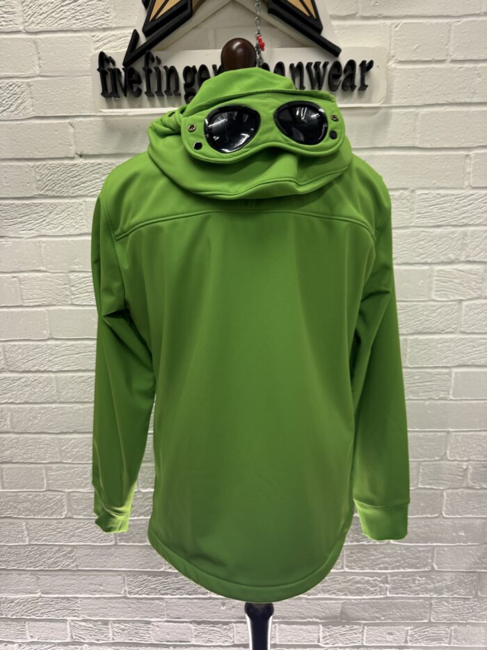 CP Company  002A C.P. Shell-R Goggle Jacket in Classic Green - Image 10