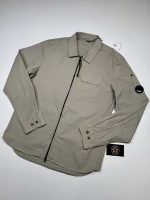 CP COMPANY 158A  Gabardine overshirt In light green
