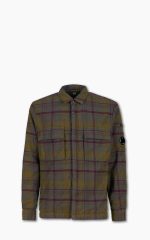 CP Company 326A tartan shirt in forged iron - Image 2