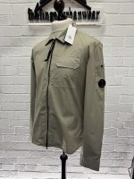 CP COMPANY 158A  Gabardine overshirt In light green - Image 5