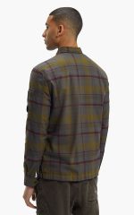 CP Company 326A tartan shirt in forged iron - Image 5